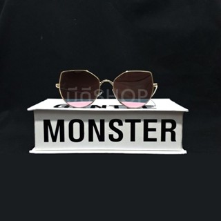 แว่นตากันแดด GENTLE MONSTER METAL FRAME PINK MERCURY COLOR CAT EYE MIRROR SUNGLASSES (SG-5)