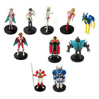 Tatsunoko Production : Tatsunoko 40th Hero Collection Figure - Full Set of 10 - งานแท้ มือ1 แกะกล่อง ไม่แกะซีล