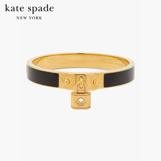 KATE SPADE NEW YORK LOCK AND SPADE CHARM BANGLE KB994 กำไลข้อมือ