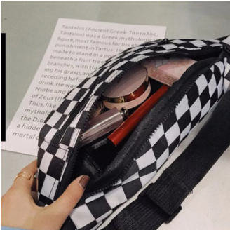 กระเป๋าคาดเอวผู้ชาย VANS กระเป๋าผ้าแคนวาส