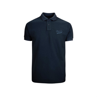 Hybrid Polo Men  ไฮบริดเสื้อโปโลแขนสั้นผู้ชาย สีดำ(Black)MPL-268-BL