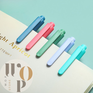 WOP Store ปากกาเจล 0.5 mm  แบบกด  Set  5 ด้าม 5 สี / กล่อง