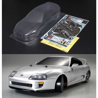 TAMIYA 51291 บอดี้ TOYOTA SUPRA ยังไม่ได้ตัดเจาะและทำสี