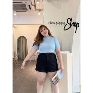 🔥Plussize🔥เสื้อคนอ้วน🔥 L อกก่อนยืด 52 อกหลังยืด 62    M อกก่อนยืด 42 อกหลังยืด 58