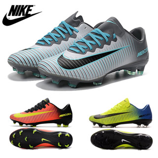 Nike_Mercurial Vapor XI FG รองเท้าฟุตบอล รองเท้าสตั๊ด รองเท้าฟุตบอลกลางแจ้ง