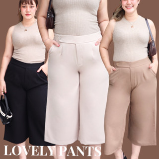 💕LOVELY PANTS💕 ( เอว 30-40 ) กางเกงผู้หญิงขายาว FREESIZE เอวยางยืด ไซส์ใหญ่💖💫