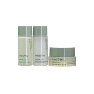 Innisfree Green Tea Balancing Skin 15ml, Lotion 15ml, Cream 10ml, 50ml