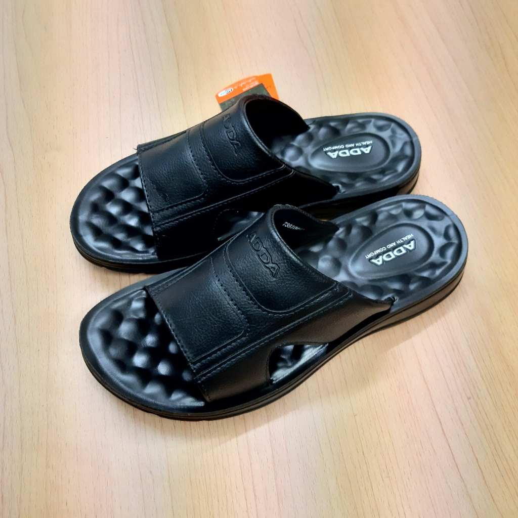 ADDAรุ่นใหม่ล่าสุดมีปุ่มนวดเท้า รุ่น 73810 สีดำ น้ำตาล น้ำตาลอ่อน  เบอร์ 39-45