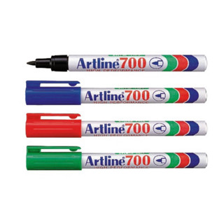 “Artline” EK-700 ปากกาเคมี หัวกลม 0.7 mm. (ดำ, น้ำเงิน, แดง, เขียว)