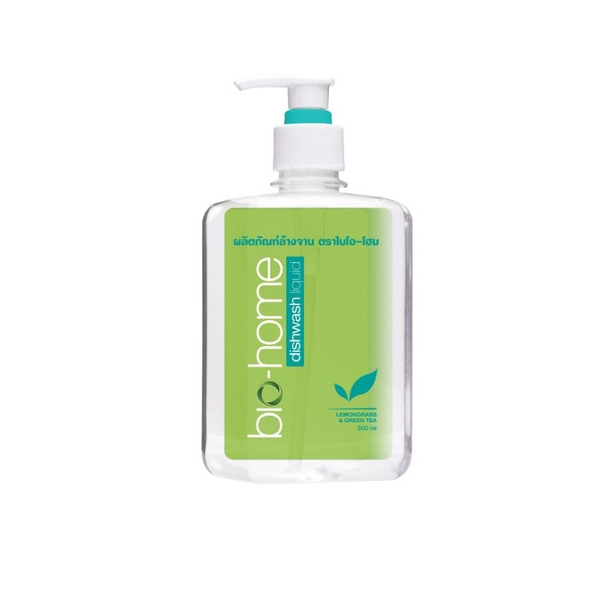 ECOTOPIA Bio-Home Dishwash Liquid (Lemongrass & Green Tea) ไบโอโฮม ผลิตภัณฑ์ล้างจานกลิ่นตะไคร้ผสมชาเขียว 500 มิลลิลิตร