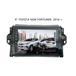 จอตรงรุ่น Toyota Fortuner TRD 2016+ จอตรงรุ่นรถยนต์โตโยต้าฟอร์จูนเนอร์ จอแอนดรอยด์ Decar