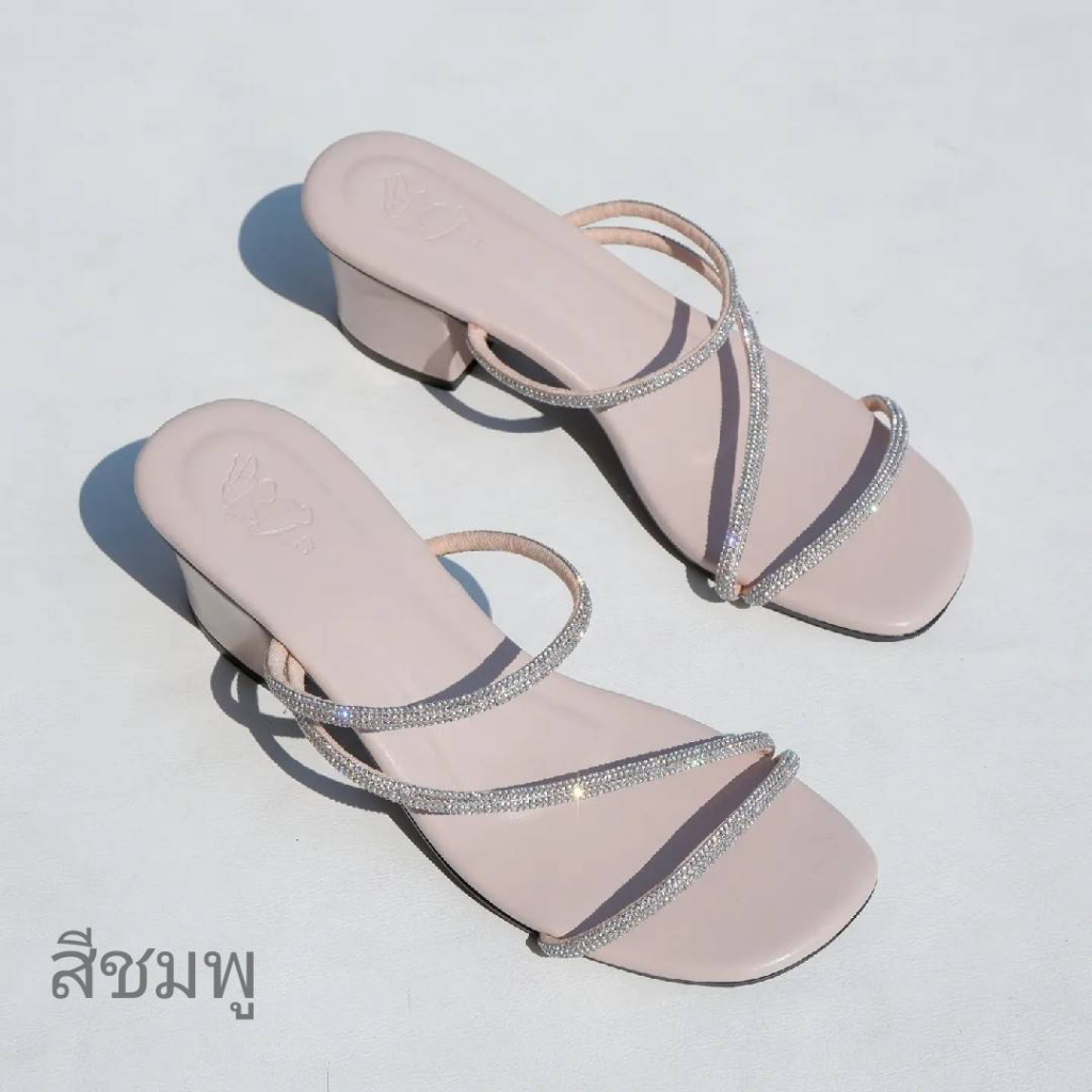 บาลอง Balong  รองเท้าส้นสูง ความสูง 2.2 นิ้ว ใส่สบายมาก