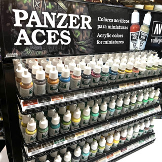 VALLEJO PANZER ACES COLOR  กลุ่มสี ทหาร สงคราม อากาศยาน ยานเกราะ รถถัง เครื่องบิน สงครามโลก