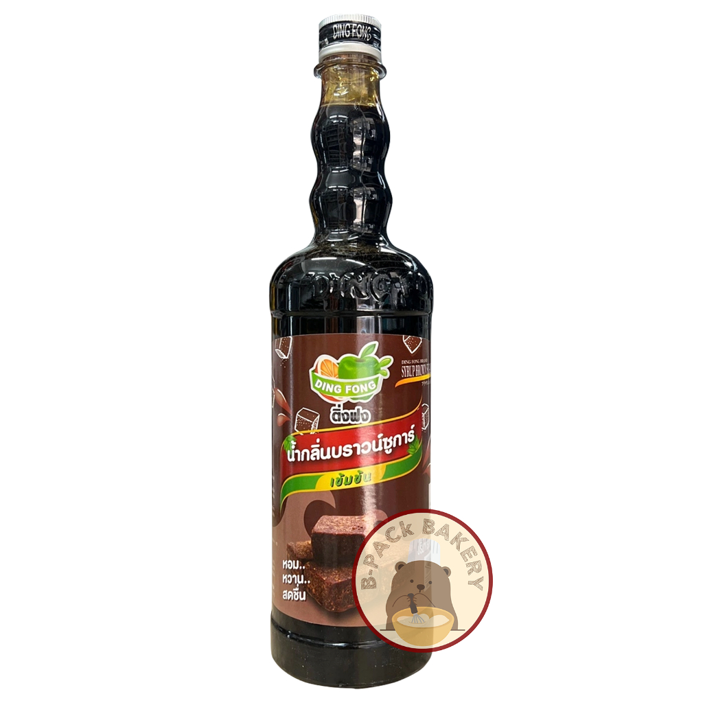 ติ่งฟง บราวชูการ์ / Ding Fong BrownSugar Syrup 760ml