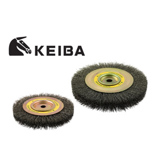 KEIBA แปรงลวดกลม แบบหนา 4" KE-3501001 KE3501002