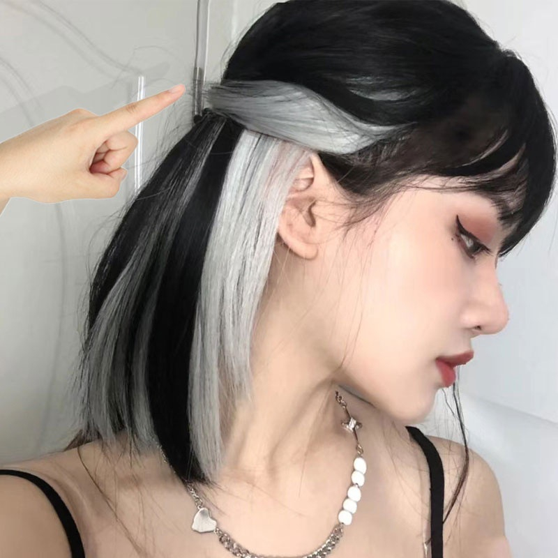 (พร้อมส่ง) กิ๊บผมไฮไลท์ ผมไฮไลท์ แฮร์พีช ช่อไฮไลท์ กิ๊บช่อผมไฮไลท์ ช่อผมไฮไลท์ ช่อไฮไลท์ติดผม แฮร์พีชไฮไลท์ วิกผมไฮไลท์