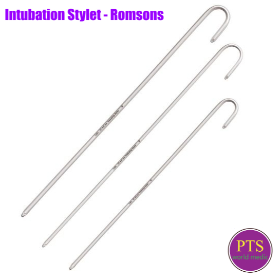 แกนนำร่องสำหรับท่อช่วยหายใจ Tracheal Intubation Stylet - Romsons