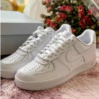 (ของแท้ 100%)Nike air force 107 white