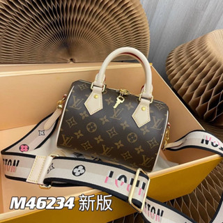 Louis Vuitton speedy  Grad original หนังเเท้ทั้งใบ ดีสุด Size 20CM free box set