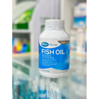 Mega We Care Fish Oil 1000 mg. บรรจุ 100 caps 🐟