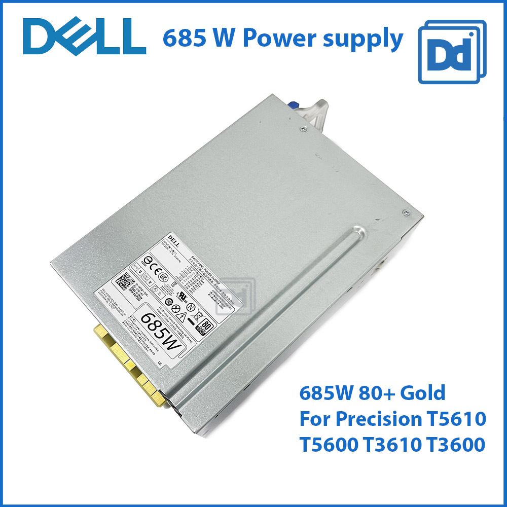 พาวเวอร์ซัพพลาย เดล DELL Precision T5600 T3600 T5610 T3610 635W 685W 825W Workstation Power supply