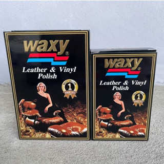 Waxy แว๊กซี่​ แว็กเคลือบเบาะหนัง เคลือบเงาเบาะ ป้องกันการแตกร้าว แห้งกรอบ และสีซีดจาง น้ำยาบำรุงรักษาเครื่องหนัง