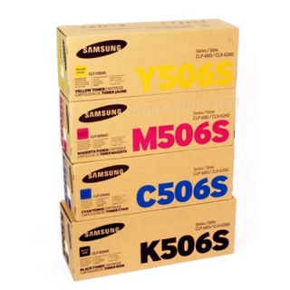 Samsung CLT-506S Bk C M Y ของแท้ และของเทียบเท่ากดดูในตัวเลือก