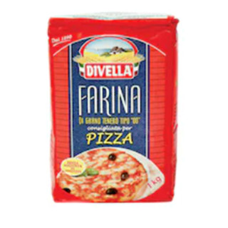 Divella Farina Pizza Flour 1kg.ดีเวลล่าฟาริน่าแป้งพิซซ่า 1กก.อาหาร วัตถุดิบ แป้งทำขนม