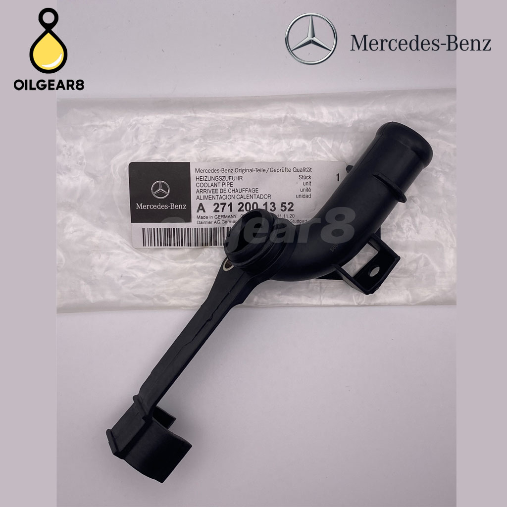 BENZ แท้ ท่อน้ำหลังเครื่อง ท่อออย เครื่อง M271 รุ่น W203 W204 W211 เบอร์ A 2712001352