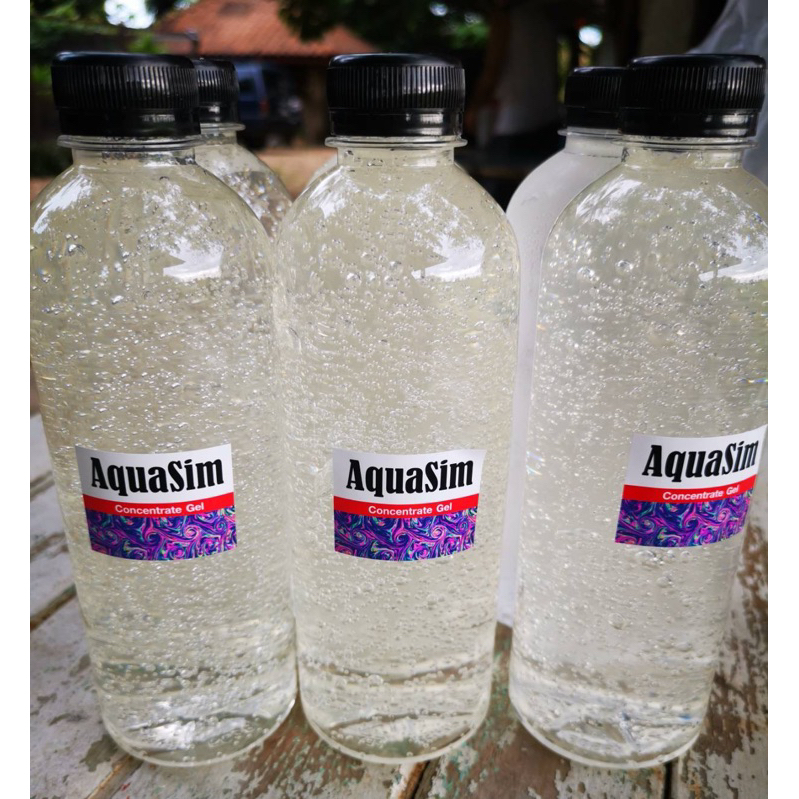 AquaSim​ Marbling​ Concentrate​ gel​ น้ำเจลชนิดเข้มข้นสำหรับงานศิลปะบนผิวน้ำ​ marbling​ art