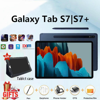 🔥แถมคีย์บอร์ดเคสหนัง🔥 แท็บเล็ตใหม่ Galaxy Tab S7 Tablet 12G+512G แท็บเล็ต LTE/Wifi แทบเล็ตราคาถูก แท็บเล็ตถูก