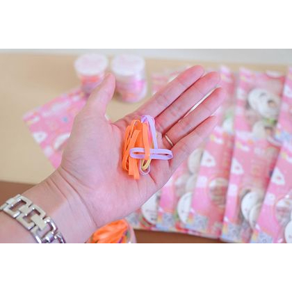 สินค้าขนาดทดลอง 3 แพ็คเล็ก เพียง 39.- BEBAND ยางรัดผมไม่กินผม ไม่ดีดขาดง่าย ยางรัดผมเด็ก ยางรัดผมเกาหลี ยางรัดผมนักเรียน