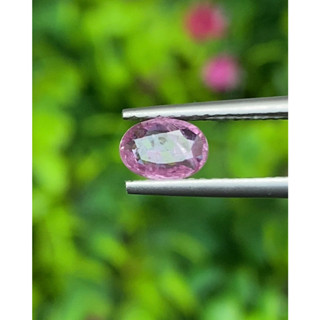 พลอย ชมพู พิ้ง แซฟไฟร์ Pink Sapphire ดิบ Unheated 0.80 กะรัต (Cts.)