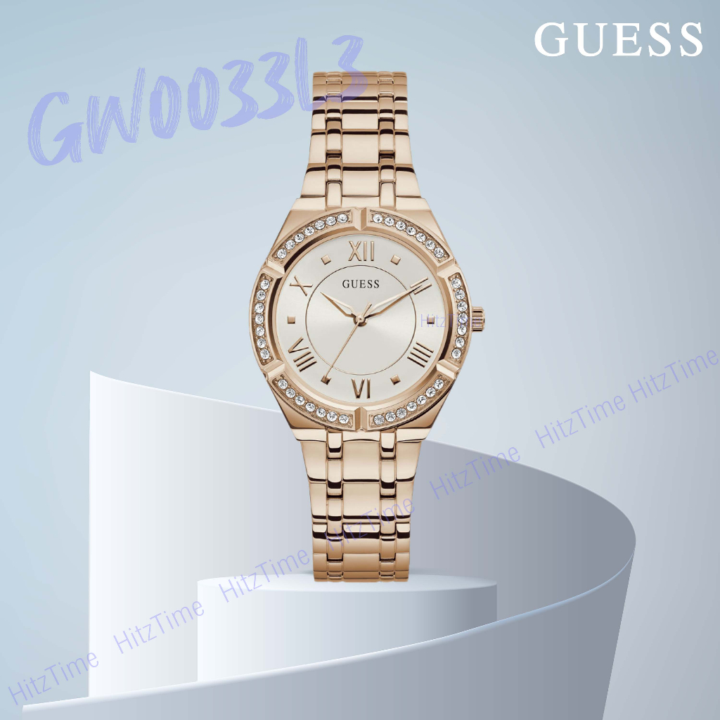 นาฬิกา Guess นาฬิกาข้อมือผู้หญิง รุ่น GW0033L3 36mm นาฬิกาแบรนด์เนม สินค้าขายดี Watch Guess ของแท้ พร้อมส่ง