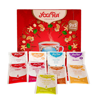 Organic/Bio Yogi Tea - Selection Box / 9 x 5 Teabags