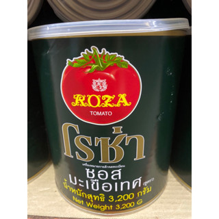 Roza Tomato Ketchup ( Formula 1 ) 3200 G. โรซ่า ซอสมะเขือเทศ ( สูตร 1 )