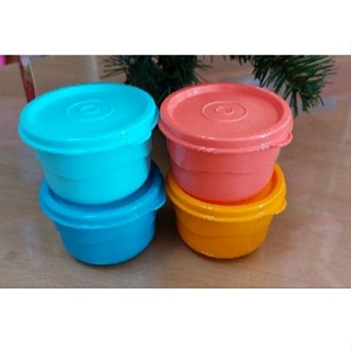 Tupperware ถ้วยสแน้คคัพวาวี ความจุใบละ110มล. (1ใบ) ใส่น้ำพริก น้ำจิ้ม ฝาแน่น ไม่หกไม่ซึม