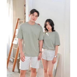 เสื้อแขนสั้น OVERSIZE 8 สี มินิมอล เสื้อยืดตัวใหญ่ ที่ใครใส่ก็ลงตัว 👦🏻👩🏻