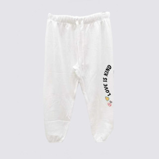 [ของแท้ ส่งฟรี จากไทย] VANS LOVE IS KIND SWEATPANT - MARSHMALLOW