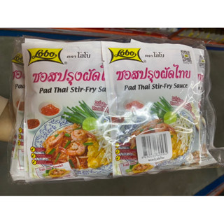 Pad Thai Stir - Fly Sauce ( Lobo Brand ) 120 G.*12Pcs. ซอสปรุง ผัดไทย ( ตรา โลโบ )