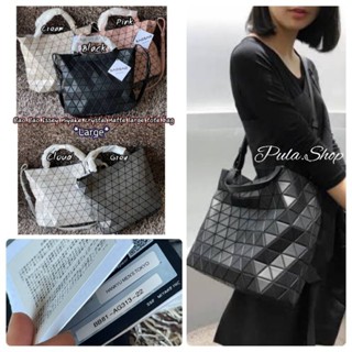 (large) กระเป๋าสะพายทรงโท้ทใบใหญ่ Issey Miyake crystal Matte tote bag