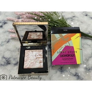 ลิมิเตด ลด50% BOBBI BROWN Highlighting Powder MONOPOLY Edition ป้ายไทย ไฮไลท์สี  Pink Glow
