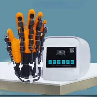 Rehabilitation Robot Gloves ถุงมือหุ่นยนต์ฟื้นฟูสมรรถภาพ ด้านซ้ายและด้านขวา ปลั๊ก Us 110‐240V