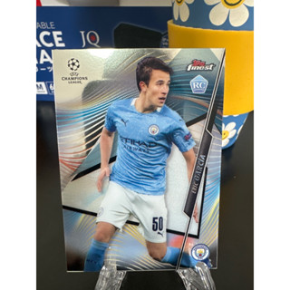 การ์ด 2020-21 Topps Finest UEFA Champions League Soccer Cards Manchester City