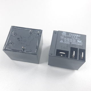 Relay HJQ-15F-1-S-Z TIANBO รีเลย์เครื่องทำน้ำอุ่นไฟฟ้า,  รีเลย์เครื่องปรับอากาศ 30 A 4ขา ใช้เป็นอะไหล่