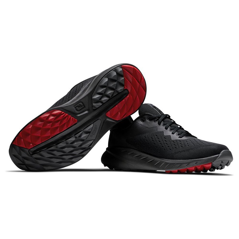 รองเท้ากอล์ฟ Footjoy Flex XP 56279 Black/Red Extra wide Waterproof