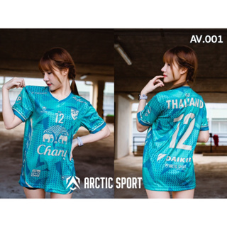 💥 เสื้อกีฬา 💥พิมพ์ลายทั้งตัว  ARCTIC SPORT ( รุ่น AV.001 ) ผลิตจากผ้าไมโครสปอร์ต ชนิดพิเศษ ใส่ได้ทั้งชายและหญิง ขายดี