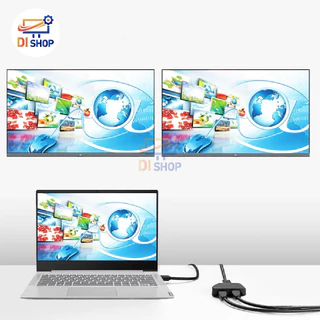 Y hdm i splitter cable 1ออก2จอ full hd 1080p （ใช้ได้ทีละจอ）