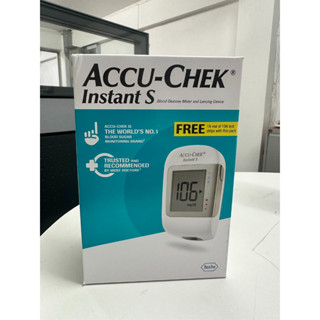 Accu-Chek Instant S  Blood Glucose Meter พร้อมปากกาและเครื่อง ไม่ได้มีแผ่นตรวจให้นะคะ