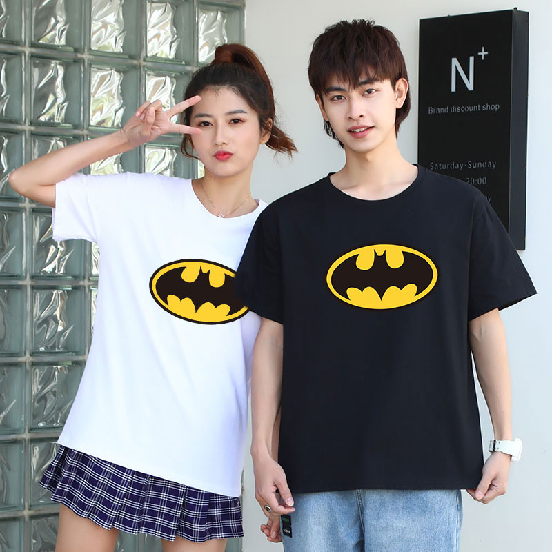 BK-450-SHORT เสื้อยืดแขนสั้นพร้อมส่ง 7สี ลายการ์ตูน ขายดีตามเทรนต์ ลายน่ารัก สีสันสดใส่น่ารัก ใส่ได้ทั้งหญิงและชาย